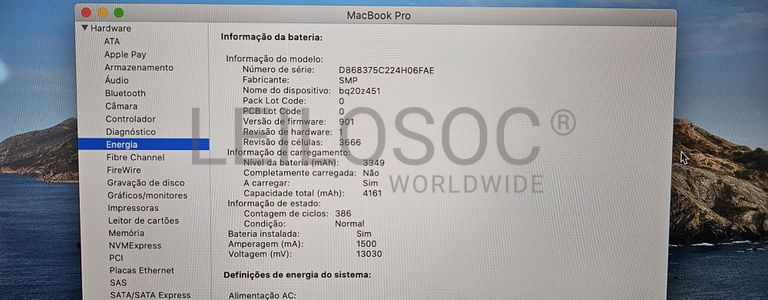 Portátil MacBook Pro