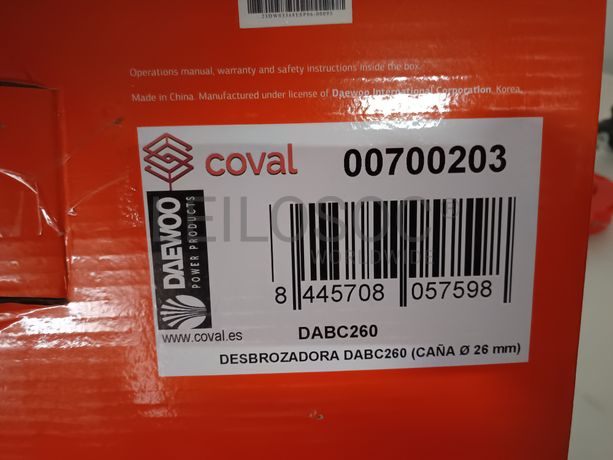 Roçadora Daewoo