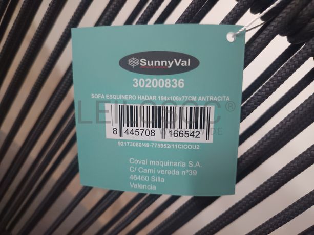 Sofá de canto Hadar