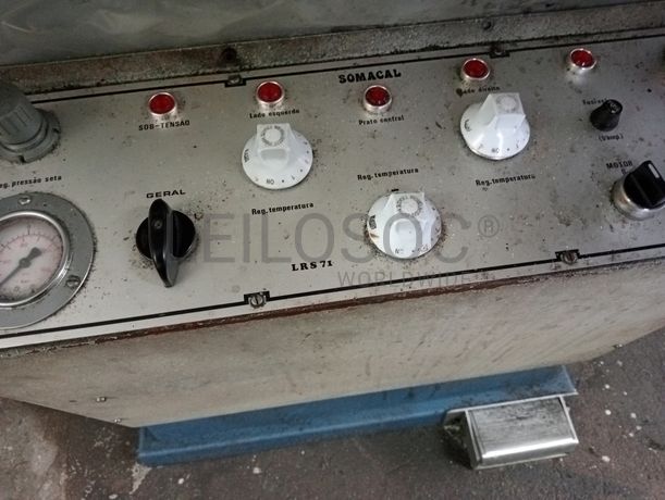 Máquinas de Entretelar, Vergar e Colar