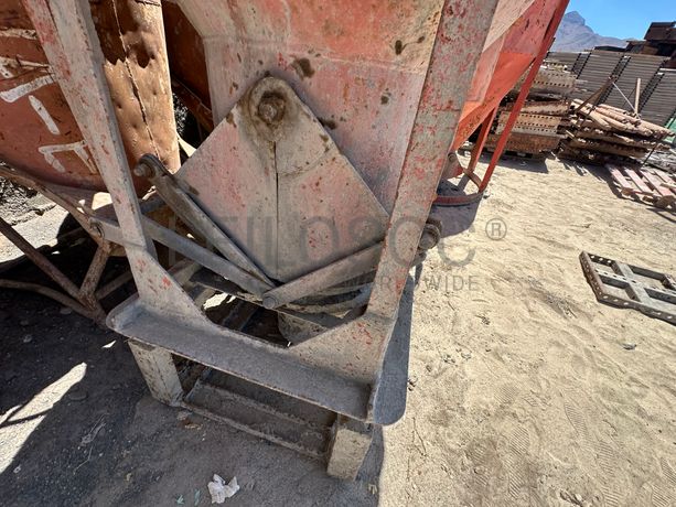 Balde de descarga de betão