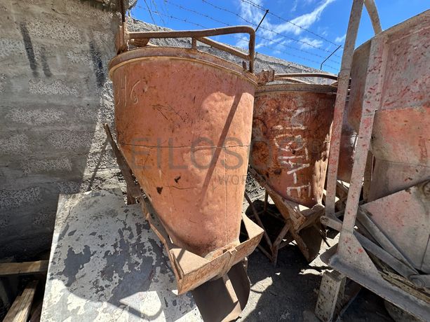 Balde de descarga de betão