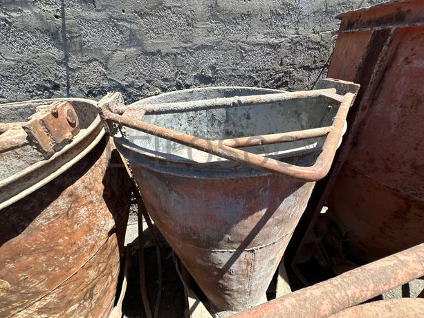 Balde de descarga de betão