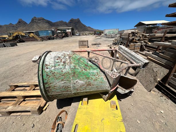 Balde de descarga de betão