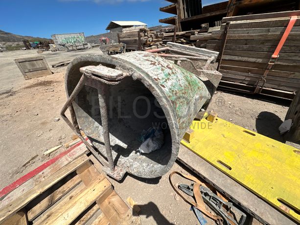 Balde de descarga de betão