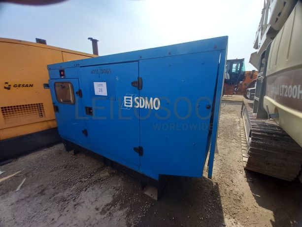 Dumpers (4X4) + Geradores + Bomba Betão 50 M3/H