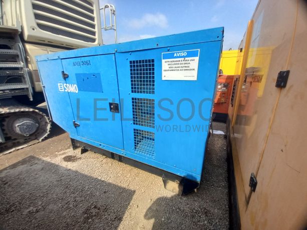 Dumpers (4X4) + Geradores + Bomba Betão 50 M3/H