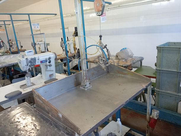 Máquinas de Costura · Coluna Alta · Rebites