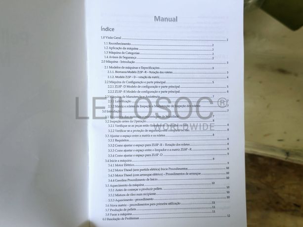 Máquina de Pellets