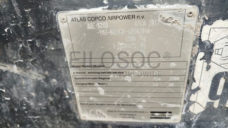 Compressor Alas Copco XAS 136