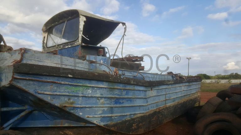 Barco de Reboque Schiffsweft Hitzler