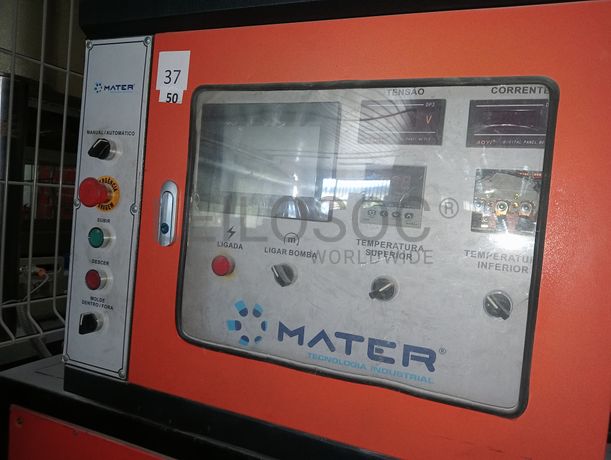 Prensa de Vulcanização