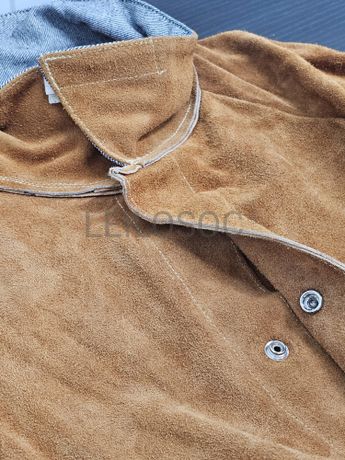 Casacos Soldador Couro Kevlar