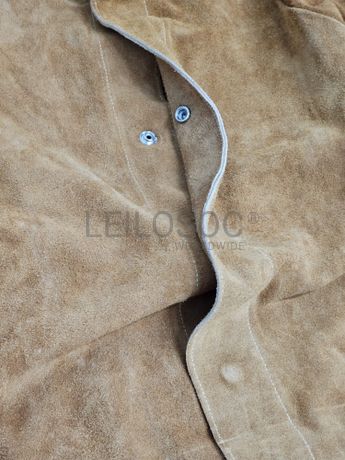 Casacos Soldador Couro Kevlar