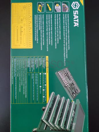 TABULEIRO DE 66 PEÇAS COM CHAVES DE 6 PONTOS DE 1/4" 