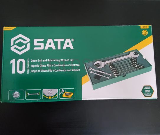 TABULEIRO DE 10 PEÇAS COM CHAVES DE BOCA/BOCA E BOCA/LUNETA C/ROQUETE