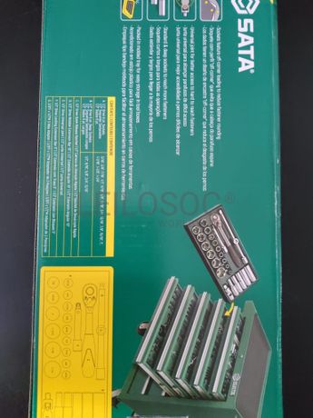 TABULEIRO DE 25 PEÇAS EM POLEGADAS (SAE) 6 PONTOS - ACIONAMENTO DE 1/2"