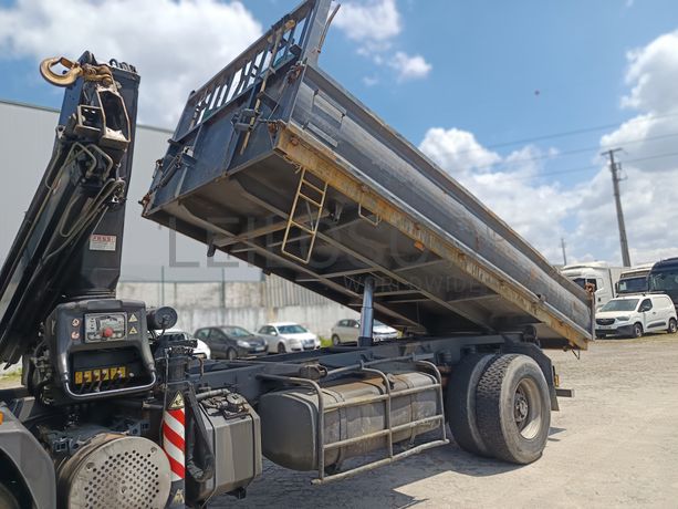 Volvo FL7 · Ano 1991 · Grua Hiab