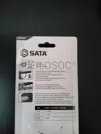 ALICATE DE CRIMPAGEM PARA TERMINAIS NÃO ISOLADOS