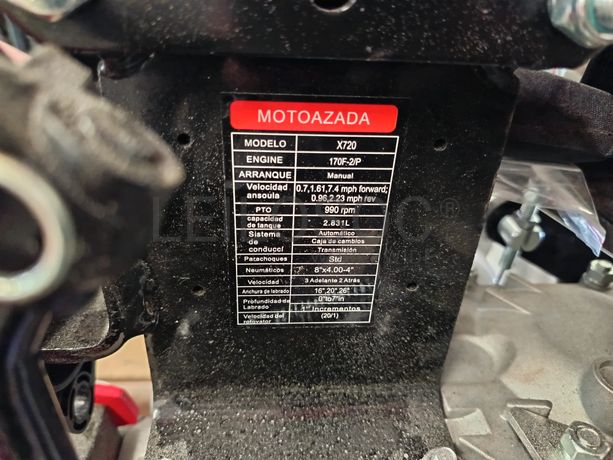 Motocultivadora Basic