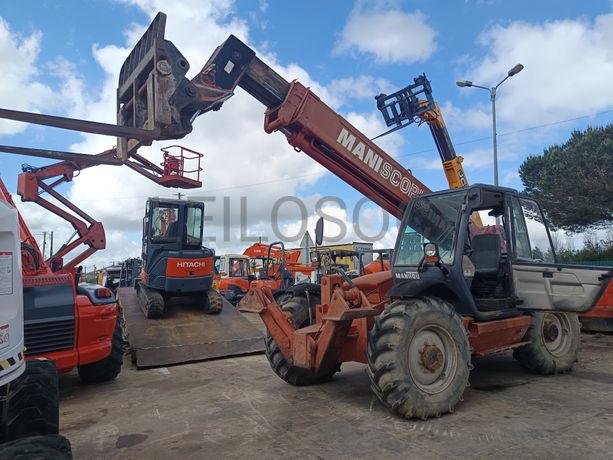 Empilhador Telescópico Manitou · Ano 2004