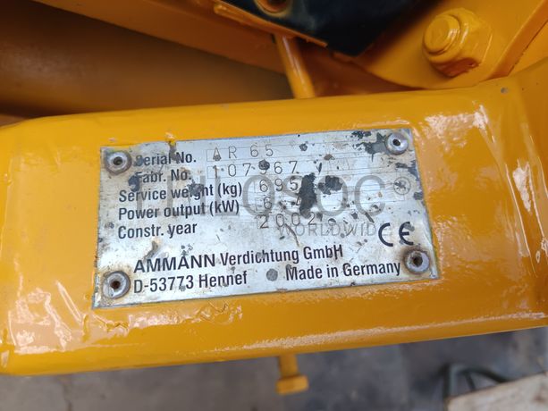 Cilindro Apeado Ammann · Ano 2002