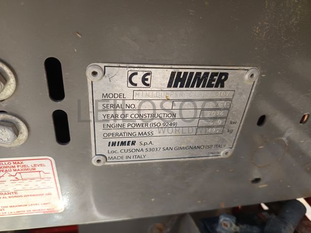 Dumper Ihimer · Ano 2016