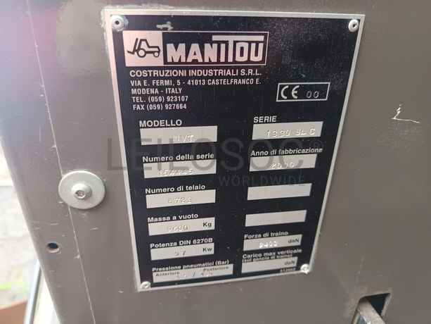 Empilhador Telescópico Manitou · Ano 2000