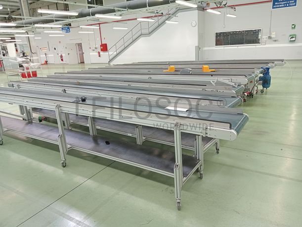 Tapetes Transportadores Motorizados · Material de Apoio