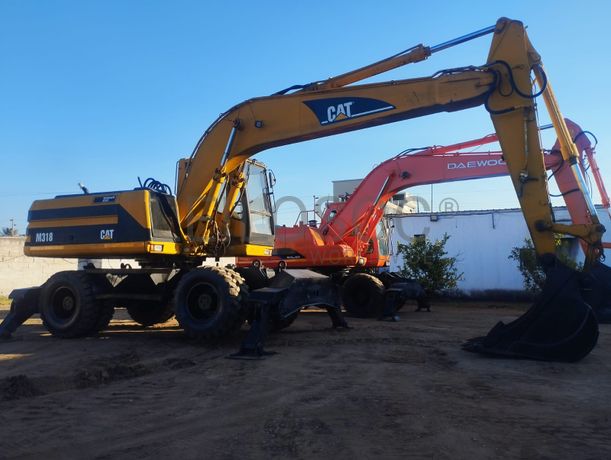 Giratórias a rodas – Daewoo – Caterpillar 