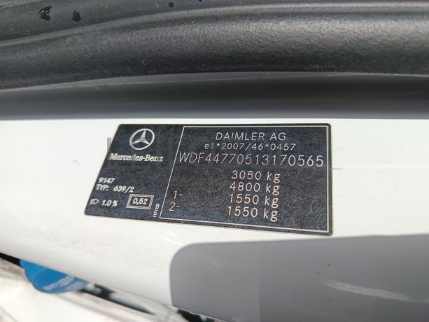 Mercedes-Benz Vito · Ano 2016