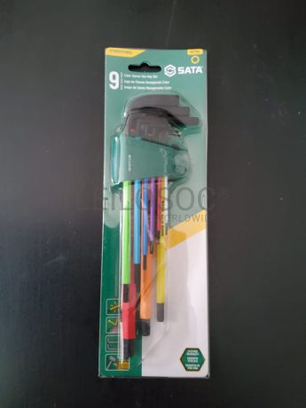 CHAVES SEXTAVADAS DA SÉRIE DE CORES EXTRA LONGAS