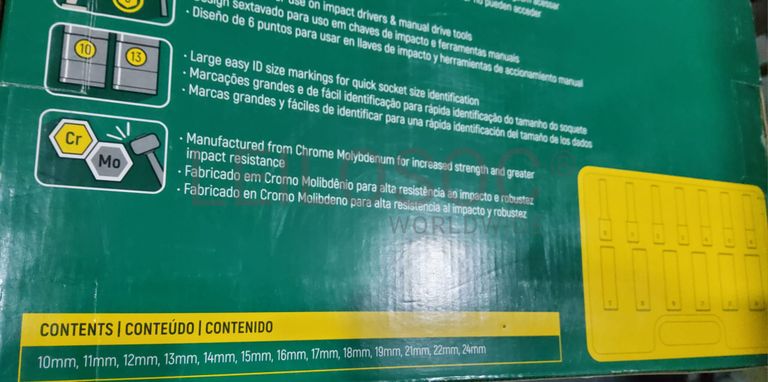 CHAVES IMPACTO LONGAS PAREDE FINA