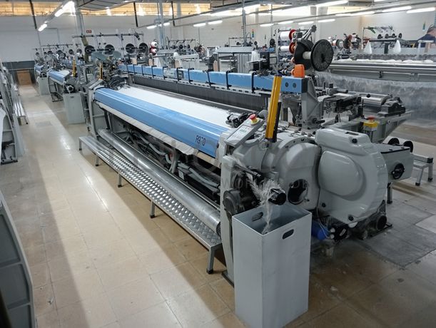 Totalidade dos Equipamentos · Tinturaria + Tecelagem