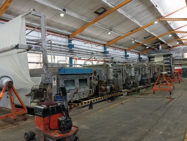 Totalidade dos Equipamentos · Tinturaria + Tecelagem