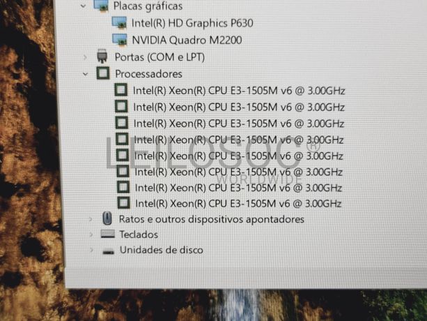 Portátil Workstation