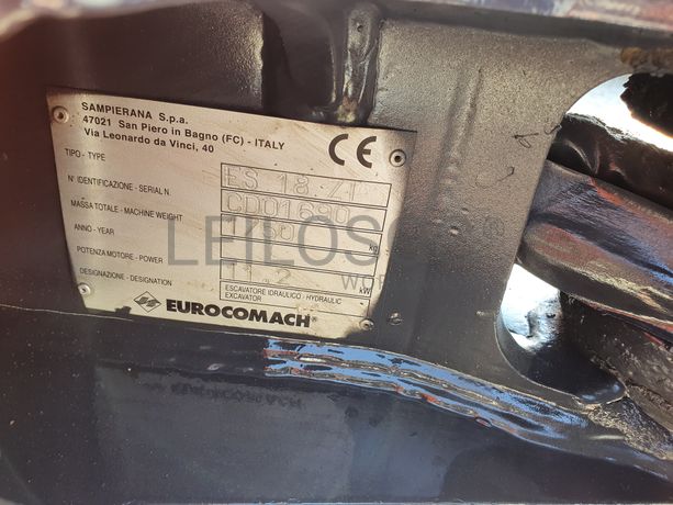 Mini Giratória Eurocomach