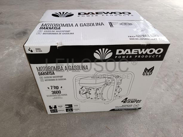 Motobomba a gasolina Daewoo