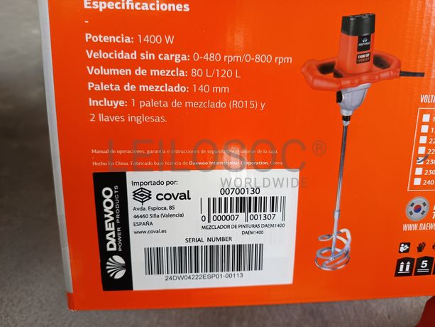 Misturadora elétrica Daewoo