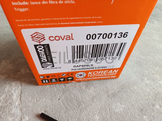 Pulverizador manual Daewoo