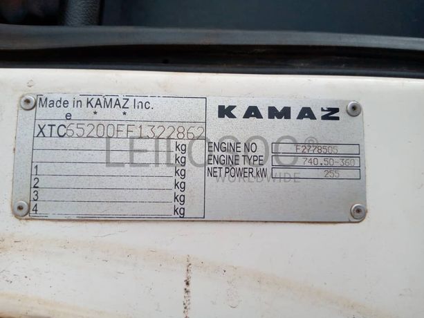 Truck Kamaz 6520