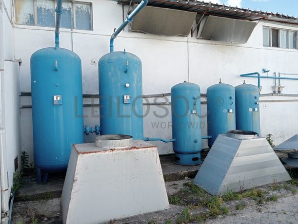Compressores · Secador · Depósitos