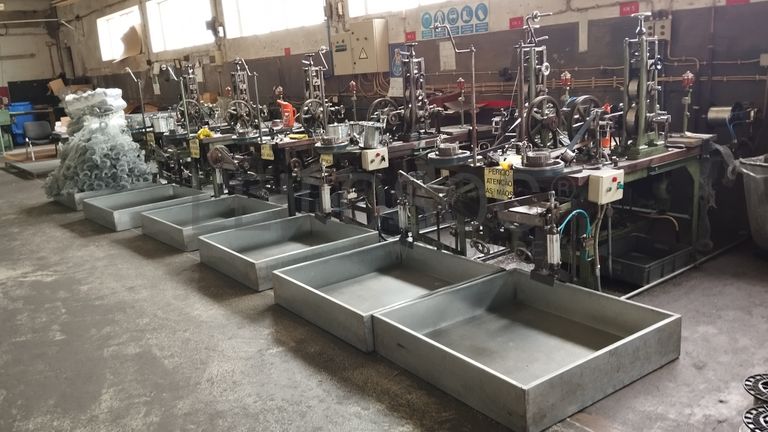 Linha de Produção de Esfregões de Arame