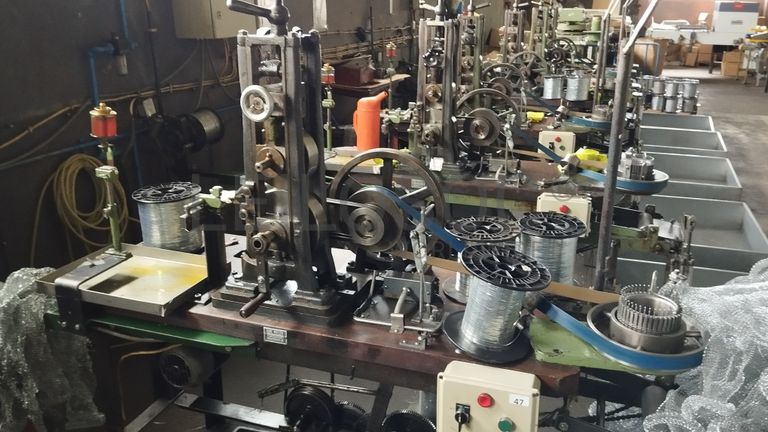 Linha de Produção de Esfregões de Arame