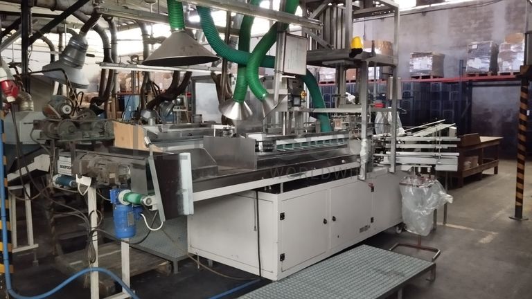 Linha de Produção de Esfregões Saponificados