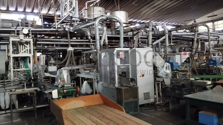 Linha de Produção de Esfregões Saponificados