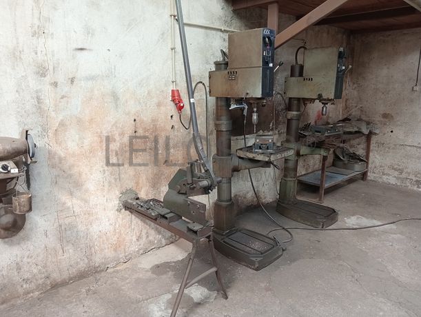 Máquinas de furar · Guilhotina · Esmeril