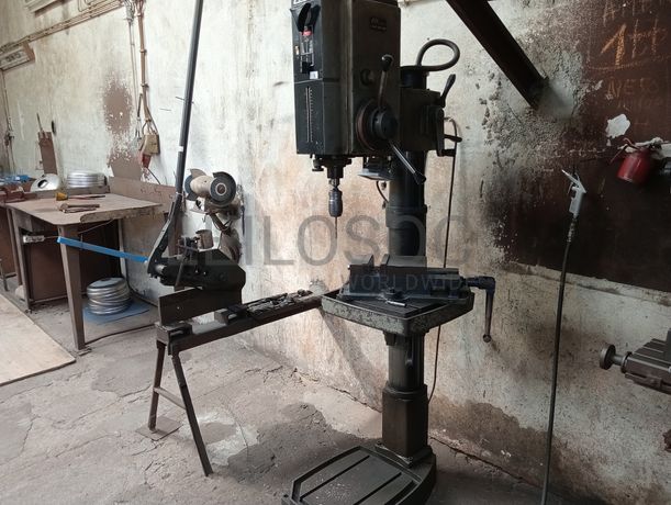 Máquinas de furar · Guilhotina · Esmeril