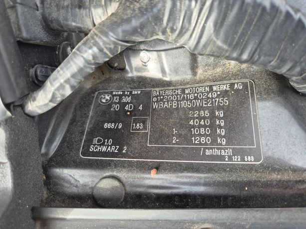 BMW X3 2.0D · Ano 2005