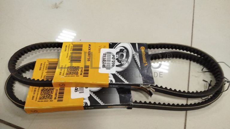 Correia de Distribuição e Correia de Ventoinha